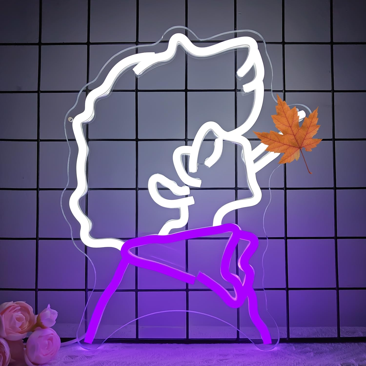 Anime Cowboy Neon Sign Japanese LED Sign Neon light Sign for Wall